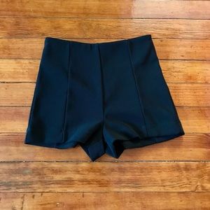 Forever 21 Black Dress Shorts